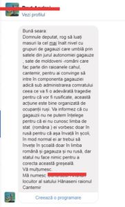 mesaj gagauzia