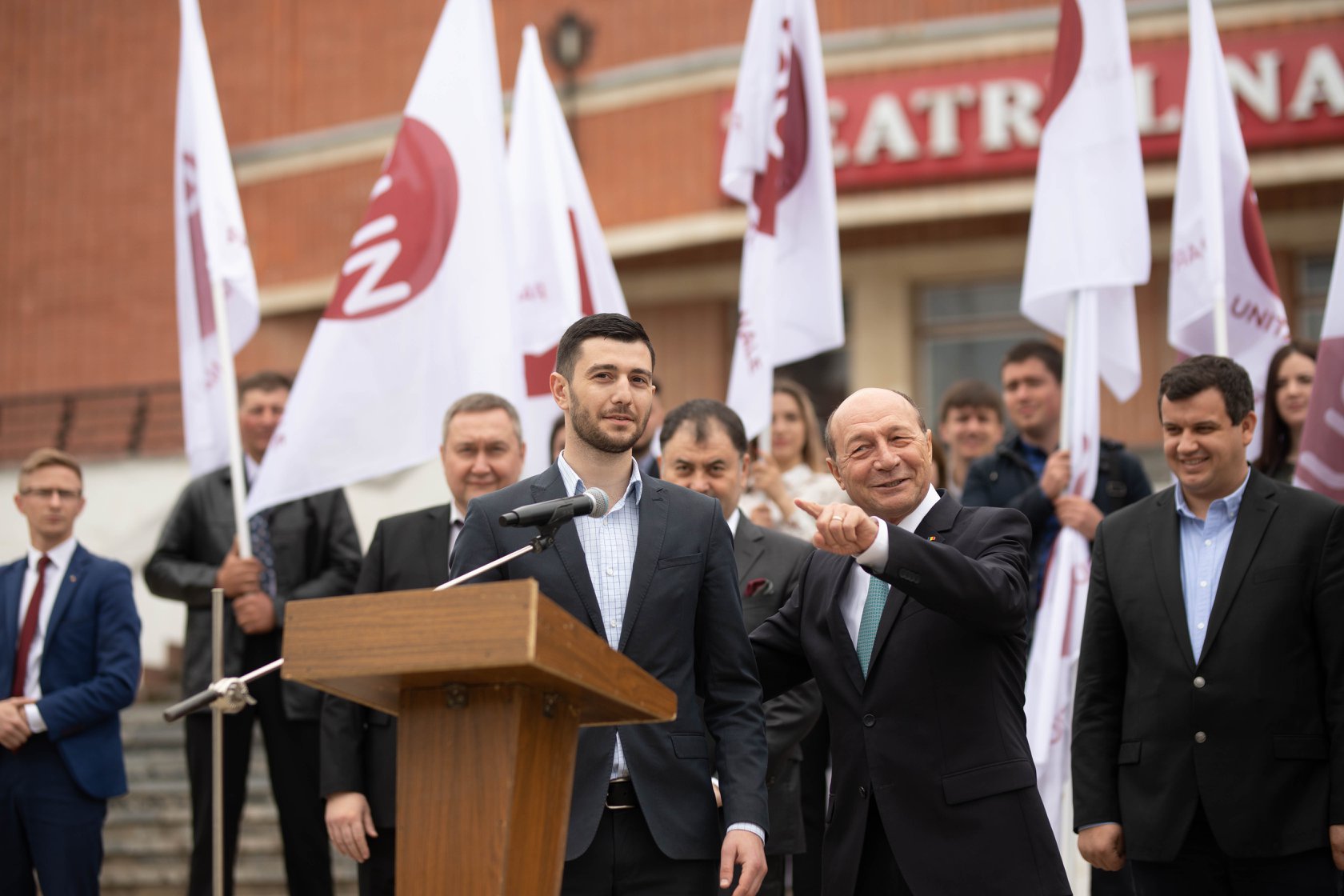 Sergiu Burlacu, din partea PUN, pentru primăria Bălţi. traian basescu