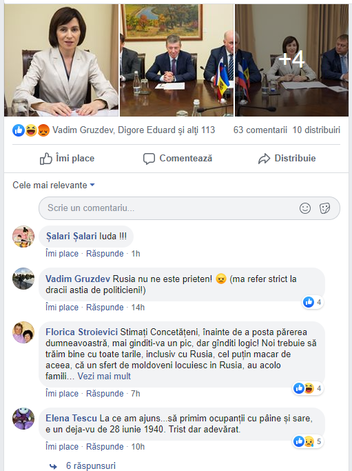 Reacțiile internauților după întâlnirea Maiei Sandu cu Dmitri Kozak, când trecem la alfabetul chirilic, kozak maia sandu, dodon kozak plahotniuc, acum psrm, rusia moldova putin, 
