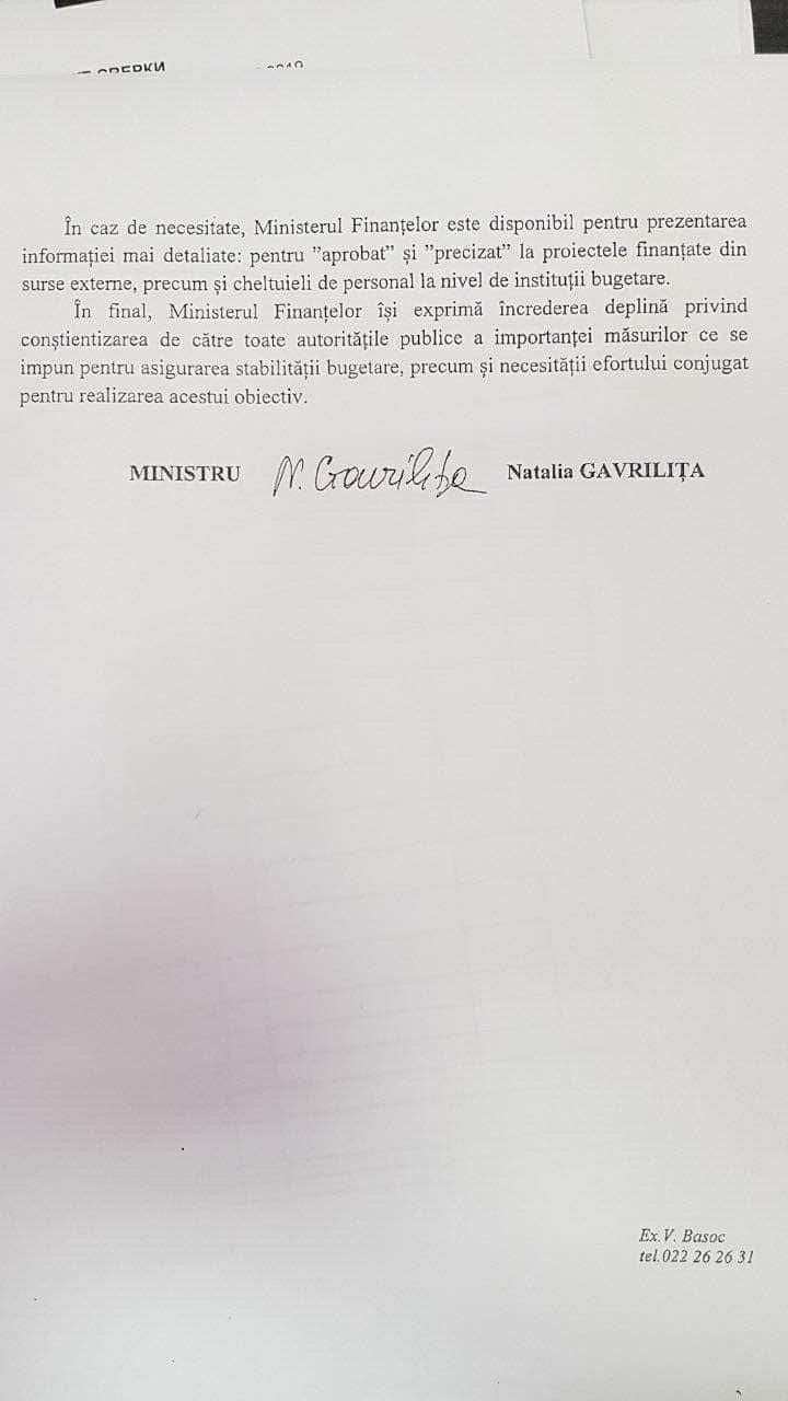 ministerul de finante anunta ca salariile vor fi micsorate, taierea cheltuielilor bugetare, maia sandu, guvernul sandu, alianta acum-psrm, acum-psrm