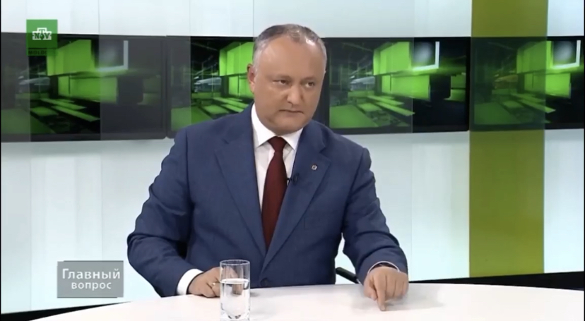 Maia Sandu, Igor Dodon, Moțiune de cenzură, Demiterea Guvernului Sandu