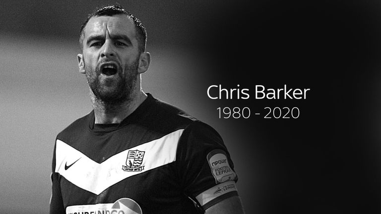 Chris Barker a murit, a decedat Chris Barker,, a murit un fotbalist britanic