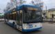 Circulația troleibuzelor pe strada București, din capitală, a fost afectată