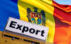 Grafic reprezentând exporturile și deficitul comercial al Moldovei în 2025