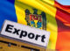 Grafic reprezentând exporturile și deficitul comercial al Moldovei în 2025