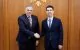 Ambasadorul Mohammed Abdulghani Khayat la o întrevedere de rămas-bun cu ministrul Mihai Popșoi
