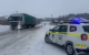 Camion oprit pe drum alunecos în satul Gordinești, raionul Edineț, din cauza poleiului