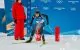 Alina Stremous în timpul probei de 15 km individual la Jocurile Olimpice Milano Cortina