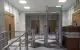 Turnichete electronice și detectoare de metale la intrarea în Judecătoria Chișinău, sediul Centru