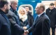 Donald Tusk întâmpinat la gara din Kiev de oficiali ucraineni în timpul vizitei oficiale