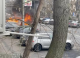 Mașină cuprinsă de flăcări în trafic în București, cu intervenția pompierilor și SMURD