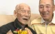 Portret al lui Kiyotaka Mizuno, cel mai vârstnic bărbat din Japonia, care a murit la 111 ani