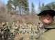 Militari din Brigada Dacia participând la exerciții montane în tabăra de instrucție din Brădeț, România