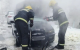 Un BMW a ars în Tiraspol din cauza unui scurtcircuit