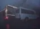 Accident între microbuz cu 23 pasageri și autospecială pompieri, cinci răniți conștienți