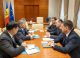 Vlad Batrîncea și Vladimir Odnostalko în discuție cu ambasadorul Kazahstanului despre cooperarea bilaterală
