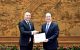 Petru Frunze, fost primar al satului Puhoi și fost deputat, a prezentat în China copiile scrisorilor de acreditare în calitate de ambasador