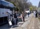 Ucrainenii au ajuns la Revaca, cu trenul, iar de acolo spre Aeroport cu autocarul, fiind prima cursă de test