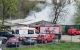 VIDEO // Incendiu pe Calea Orheiului din Chișinău. Un hambar de circa 100 m², cuprins de flăcări