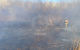 Un incendiu de vegetație a izbucnit în Cobasna