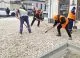 Primăria Chișinău desfășoară lucrări de reabilitare a infrastructurii pietonale pe strada Armenească