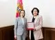Maia Sandu s-a întâlnit cu Salomé Zourabichvili și i-a înmânat „Ordinul Republicii"