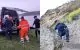 FOTO // Femeie salvată dintr-o prăpastie după ce a căzut de pe o stâncă, la Țîpova