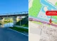 Sector de drum inundat la Strășeni: Circulația a fost restricționată sub podul feroviar