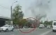 O locomotivă a luat foc în apropierea stației Visterniceni din Chișinău