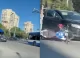 Accident în Chișinău: Un motociclist de 50 de ani, rănit după coliziunea cu un Nissan la intersecția Burebista–Dacia