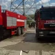 FOTO // Un incendiu a izbucnit la un depozit de materiale de construcții pe strada Industrială din Chișinău