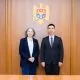 Viceprim-ministrul Mihai Popșoi a discutat cu Kirsten Joppe despre cooperarea cu Misiunea UE în Moldova
