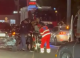 O femeie a ajuns la spital în urma unui accident din capitală, cu implicarea a trei mașini. Un vehicul a zburat de pe carosabil