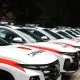 Carabinierii au primit 14 autospeciale oferite de Uniunea Europeană și Italia