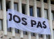 MAN a arborat pe Parlament un banner cu mesajul „Jos PAS”. Ion Ceban: „Alegerile anticipate sunt soluția pentru a depăși crizele”