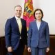 Maia Sandu s-a întâlnit cu șeful Oficiului Consiliului Europei la Chișinău, aflat la final de mandat