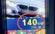 BMW surprins cu 140 km/h pe o stradă din Chișinău. Șoferul a rămas fără permis pentru 90 de zile