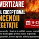 IGSU vine cu recomandări în contextul pericolului excepțional de incendii de vegetație
