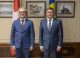 Igor Grosu i-a înmânat „Medalia Democrației” directorului Biroului de Cooperare al Elveției