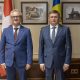 Igor Grosu i-a înmânat „Medalia Democrației” directorului Biroului de Cooperare al Elveției