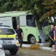 Un microbuz de rută s-a izbit într-un copac la Comrat. Șoferului i s-ar fi făcut rău la volan