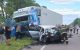 Accident mortal la Sîngerei. Un șofer a murit după ce a intrat cu mașina pe contrasens și s-a ciocnit frontal cu un camion